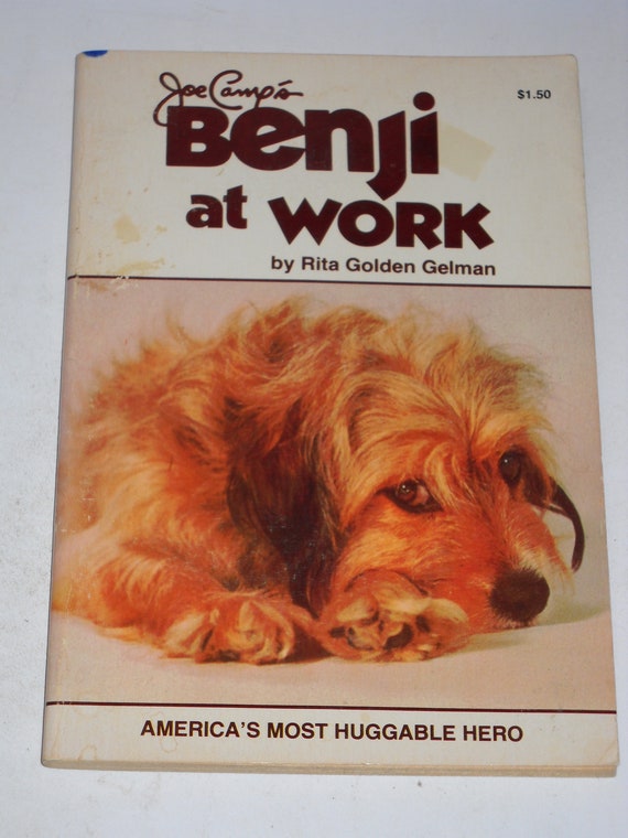 1980 Joe Camp's Benji at Work by Rita Golden Gelman TV Series
