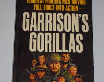 1967 Garrison's Gorilla's (You Pick) ABC TV tie-in series vintage paperback book WWII novel Jack Pearl