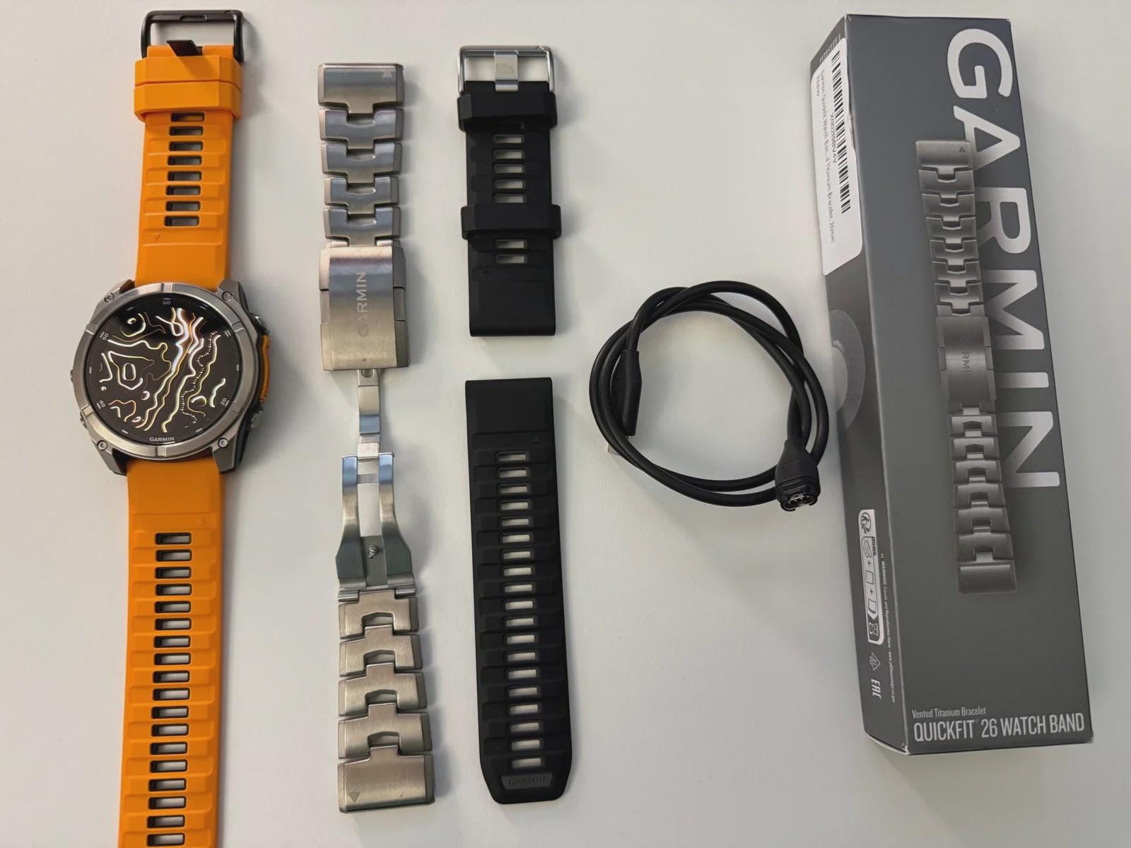 Titanium Bracelet Garmin Fenix Sapphire Titanium Band Garmin Fenix