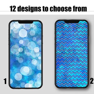 frozen winter snowy ice - choose from various frozen winter snowy ice  patterns on a phone case - 12 designs available in this listing