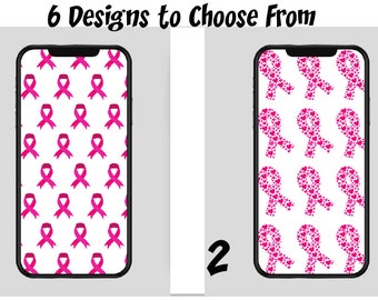 Phone Case - Breast Cancer Awareness - 6 designs to choose from - graphic phone case