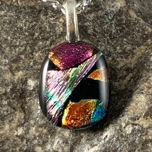 Dichroic Glass Pendant