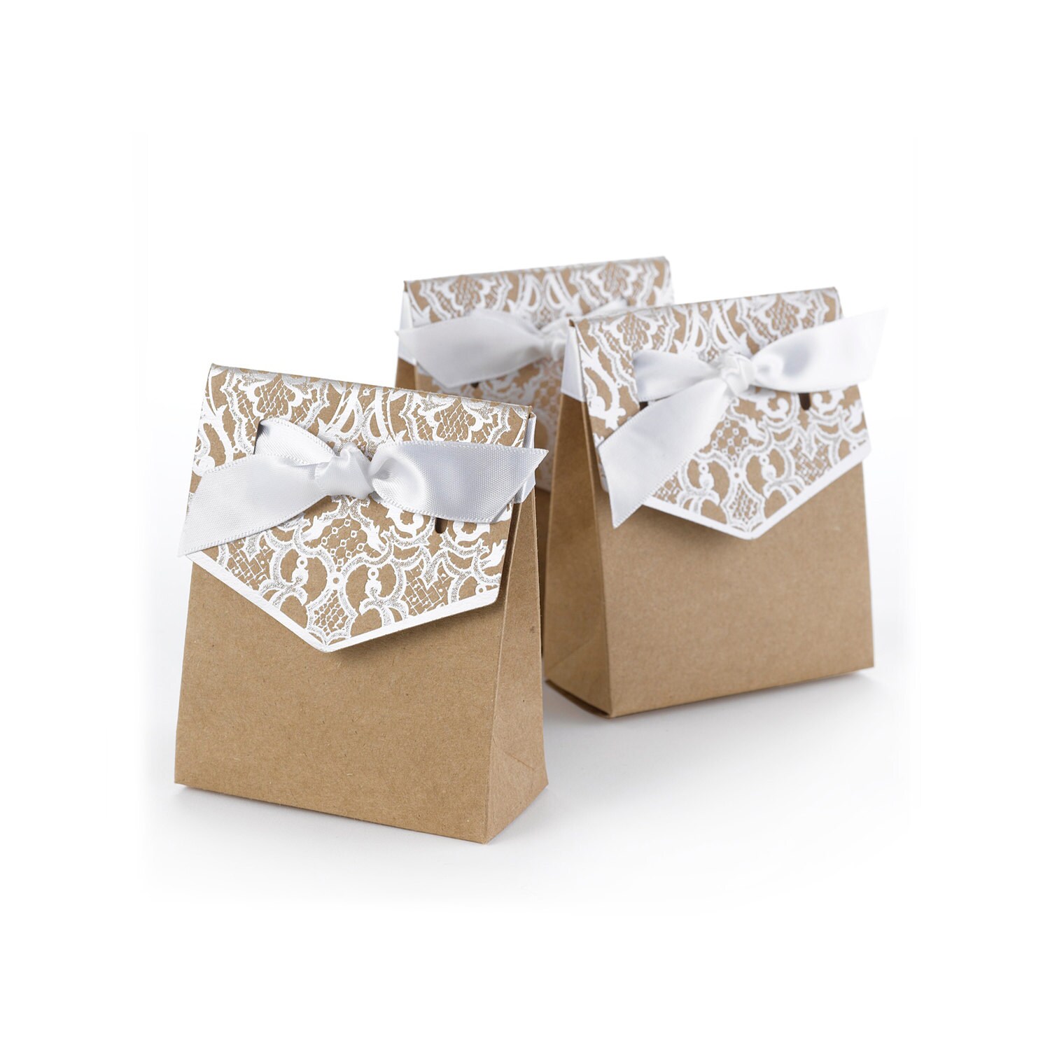 Rustic Wedding Favor Boxes Rustic Wedding Favors Kraft Favor Etsy