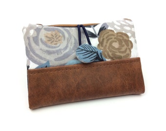 Small wallet Mini-Lovis with faux leather