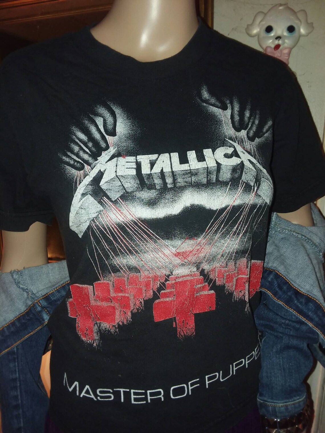 Vintage Metallica Master of Puppets Tshirt Size S Small Etsy