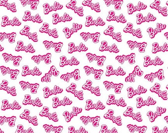 barbie print fabric