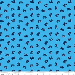 SALE Hot Wheels Monster Trucks Silhouette C12953 Blue - Riley Blake Designs - Trucks Truck - Quilting Cotton Fabric -  LIcensed Product