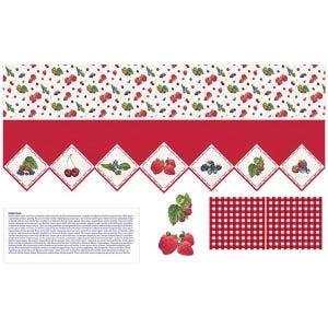 SALE Mantel Runner of the Month & More Home Decor LARGE Panel HD15515 June by Riley Blake Designs - Flowers Floral - Quilting Cotton Fabric