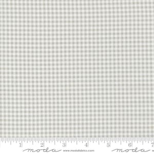 Shine Checks 55676 Stormy - Moda Fabrics - Novelty PRINTED Gingham Plaid - Quilting Cotton Fabric