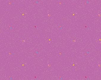 SALE Colour Wall Dots C11592 Violet - Riley Blake Designs - Polka Dot Dotted Color Wall Purple - Quilting Cotton Fabric