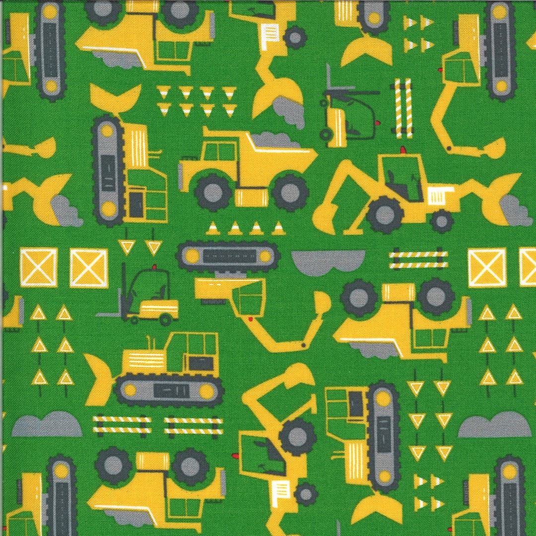 35 End of Bolt SALE on the Go Let's Build 20724 Green Light Moda