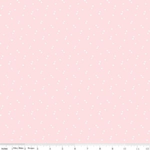 SALE Seasonal Basics Hearts C655 Pink - Riley Blake Designs - Valentine&#39;s Day Valentines Valentine - Quilting Cotton Fabric