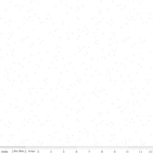 SALE Blossom Tone-on-Tone White by Riley Blake Designs - Floral Flowers - Quilting Cotton Fabric