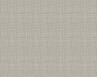 SALE Texture C610 Slate by Riley Blake Designs - Sketched Tone-on-Tone Irregular Grid Gray - Quilting Cotton Fabric