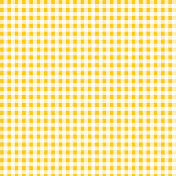 SALE Dots and Stripes and More Brights PRINTED Mini Gingham 28895 S Yellow White - QT Fabrics - Checks Checkered - Quilting Cotton Fabric