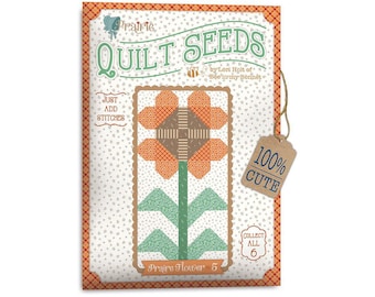 Quilt Seeds Quilt PATTERN Prairie Flower 5 ST-25528 by Lori Holt - Riley Blake Designs - Instructions Only - Paper Pattern Included