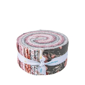 A Walk on the Prairie 2.5 Inch Rolie Polie Jelly Roll 40 pieces - Riley Blake Designs - Precut Pre cut Bundle - Quilting Cotton Fabric