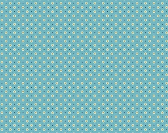 SALE Bee Dots Vera C14172 Cottage - by Riley Blake Designs - Polka Dot Dotted - Lori Holt - Quilting Cotton Fabric