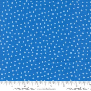 Flower Patches Dots 21829 Hydrangea - Moda Fabrics - Small Abstract Irregular Dots Dotted Circles - Quilting Cotton Fabric