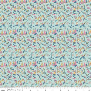 SALE The Collector&#39;s Home Nature&#39;s Jewel Flora and Fauna C 01666804C - Riley Blake - Floral - Liberty Fabrics - Quilting Cotton Fabric
