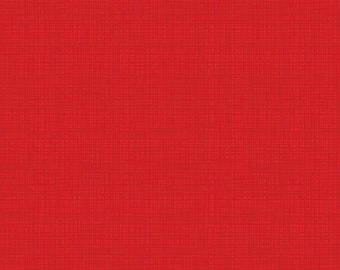 DEAL Texture C610 Red - Riley Blake Designs - Sketched Tone-on-Tone Irregular Grid - Quilting Cotton Fabric