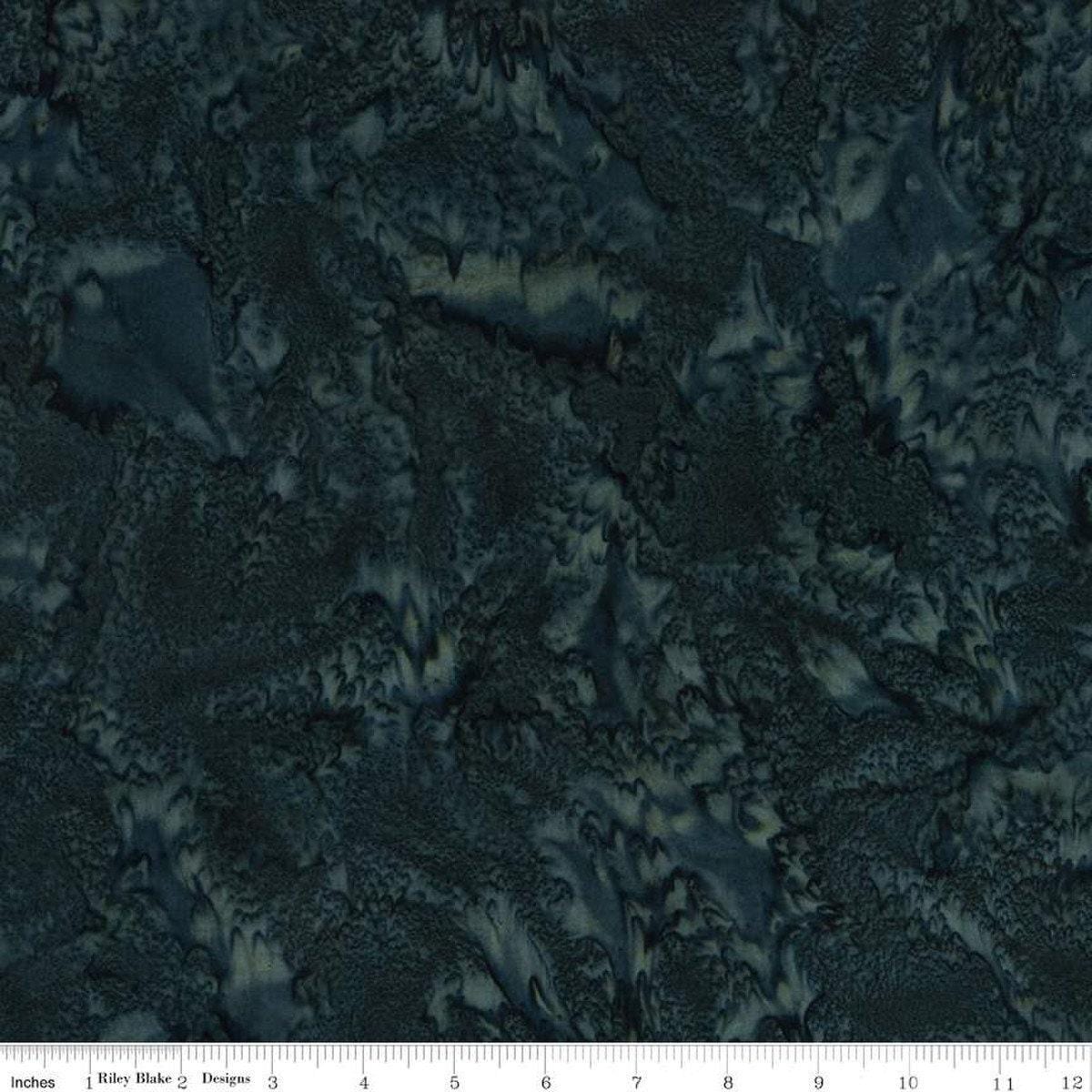 CLEARANCE Batiks Expressions Hand-dyes BTHH162 Dark Turquoise 3