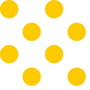 Fat Quarter End of Bolt - SALE Dots and Stripes and More Brights Large Dot 28894 ZS - QT Fabric - Polka Dots Dotted - Quilting Cotton Fabric