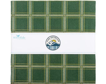 Plaid-Venture Club Layer Cake 10" Stacker Bundle - Riley Blake Designs - 42-Piece Precut  - Quilting Cotton Fabric