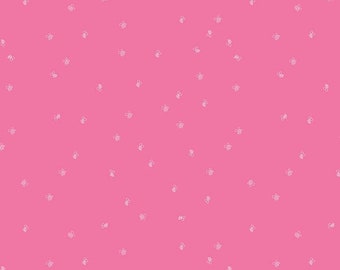 SALE New Dawn Bees C9856 Hot Pink - Riley Blake Designs - Line-Drawn Bees Bee - Quilting Cotton Fabric