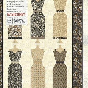 Perfect Fit Quilt Pattern BG-PAT087 - BasicGrey - Moda Fabrics - INSTRUCTIONS Only - Wall Hanging Quilt