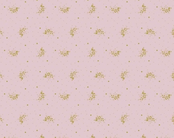 CLEARANCE Exquisite Bouquet SC10707 Pink SPARKLE - Riley Blake