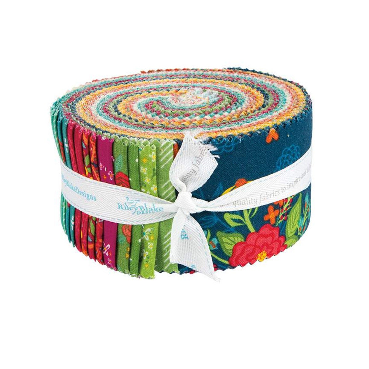 Jelly Rolls for Quilting, Jelly Roll Fabric Strips for Quilting, Pre-Cut  Jelly Roll Fabric in Vivid Colors, Jelly Rolls for Quilting Clearance,  Fabric