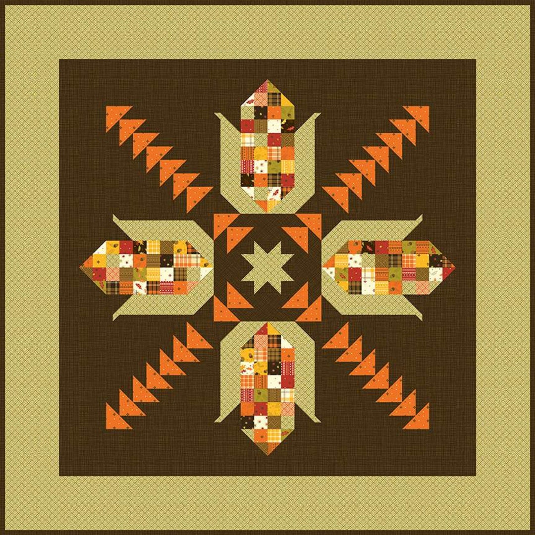 SALE Let's Pop Some Corn Runner & Quilt PATTERN P157 - Sandy Gervais ...