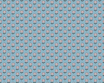 DEAL Pride & Prejudice Lady Lucas C13773 - Riley Blake Designs - Jane Austen Floral Flowers - Quilting Cotton Fabric - Licensed Product