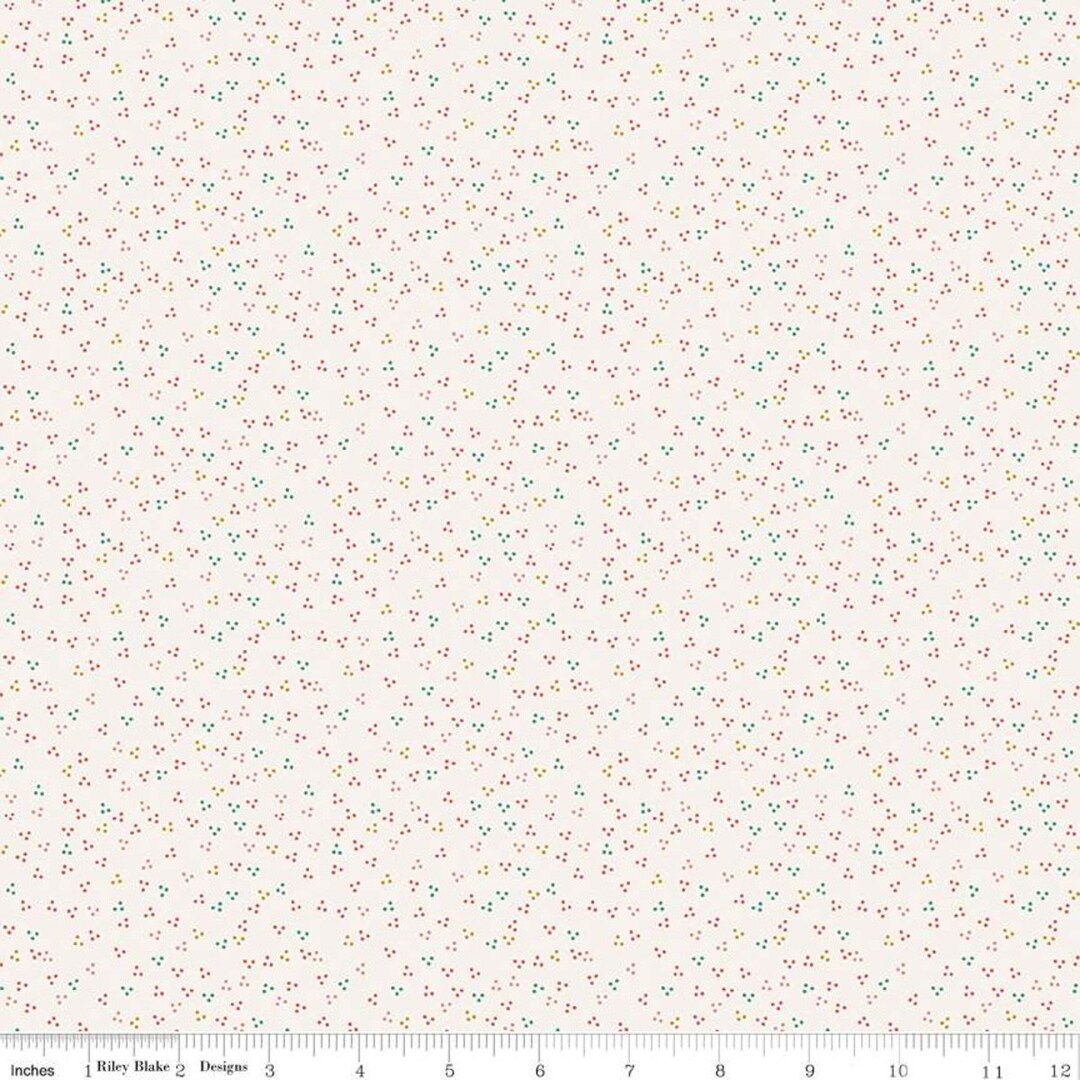 SALE Hush Hush Trio C11179 - Riley Blake Designs - Low Volume Three-dot ...