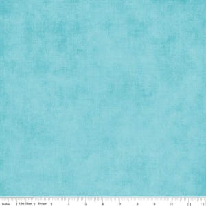 SALE Shades Aqua C200 by Riley Blake Designs - Semisolid Mottled - Quilting Cotton Fabric