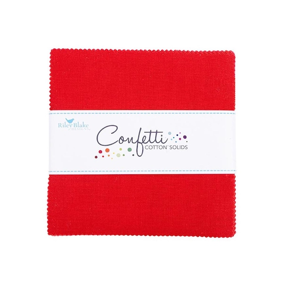 Lot De 42 Breloques Carrées Riley Blake 5 Pouces - Thème Jungle, Tissu Coton Pré-coupé, Neuf