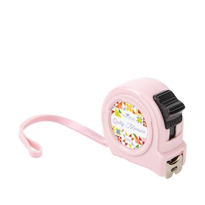 SALE Quilty™ Measure Tape - Riley Blake Designs - 12 Foot Retractible Tape Measure - Inches Centimeters and Quilt Measurements