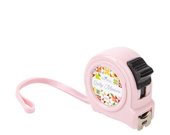 SALE Quilty™ Measure Tape - Riley Blake Designs - 12 Foot Retractible Tape Measure - Inches Centimeters & Quilt Measurements