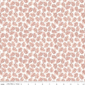 CLEARANCE The Collector&#39;s Home Pavilion Neutrals Canopy B 01666811B - Riley Blake - Leaf Leaves - Liberty Fabrics - Quilting Cotton