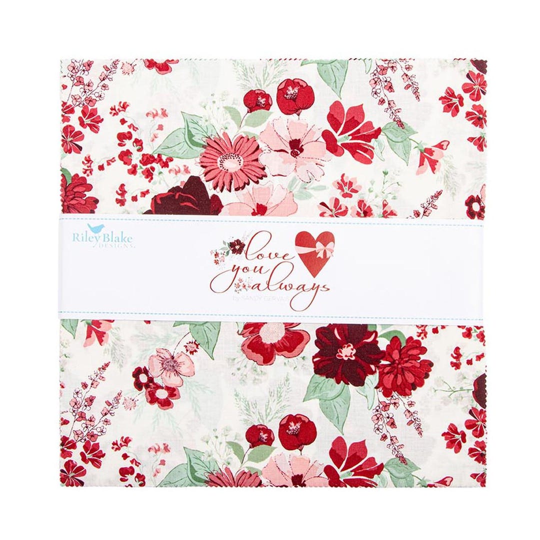 Love You Always Layer Cake 10" Stacker Bundle - Riley Blake Designs ...