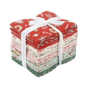 Holiday Cheer Fat Quarter Bundle 24 pieces - Riley Blake Designs - Pre cut Precut - Christmas - Quilting Cotton Fabric