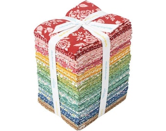 Home Town Fat Quarter Bundle 42 pieces - Riley Blake Designs - Pre cut Precut - Lori Holt - Quilting Cotton Fabric