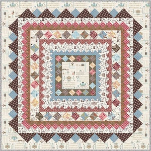 Pride and Prejudice Quilt Boxed Quilt Kit KT-13770 - Riley Blake - Includes Fabric Pattern Keepsake Box - Jane Austen - Licensed Product
