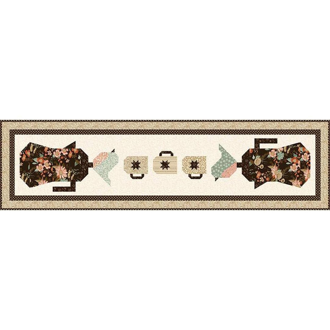 SALE Morning Latte Table Runner Quilt PATTERN P157 - Sandy Gervais ...