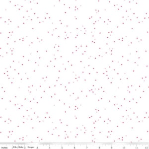SALE Blossom on White All the Pink - Riley Blake Designs - Flowers Floral - Quilting Cotton Fabric