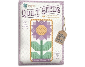 SALE Quilt Seeds Quilt PATTERN Prairie Flower 6 ST-25529 by Lori Holt - Riley Blake Designs - Instructions Only - Paper Pattern Included