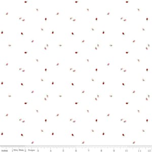 To Grandmother&#39;s House Bit of Berries C14377 Cloud by Riley Blake Designs - Little Red Riding Hood - Quilting Cotton Fabric
