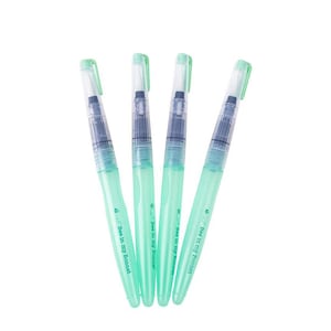 May include: Four green watercolor brush pens with the text "Bee in my Bonnet" on each pen.