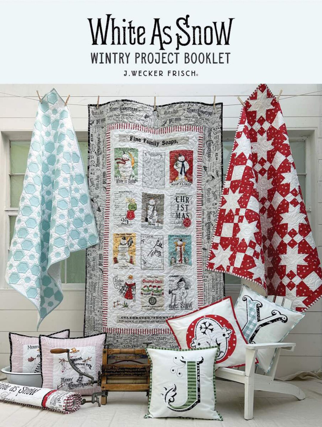 SALE White as Snow Wintry Project Booklet P120 by Wecker Frisch